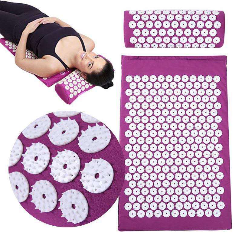 Acupressure Mat Set - Tapete de acupressão para costas e