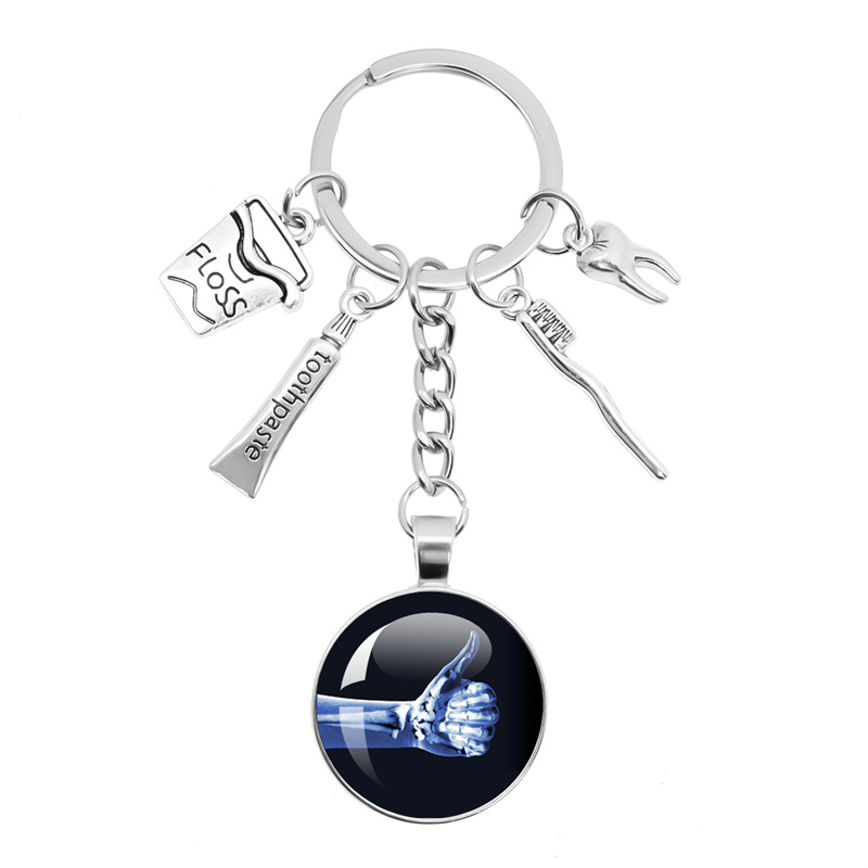 Xbody Health & Wellness - X-Ray Film Keychain, Imagem do Corpo