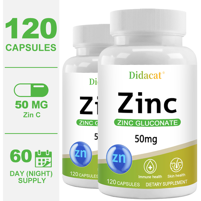 Zinco 50 mg - com gluconato de - Health Wellness Day avaliação e preço